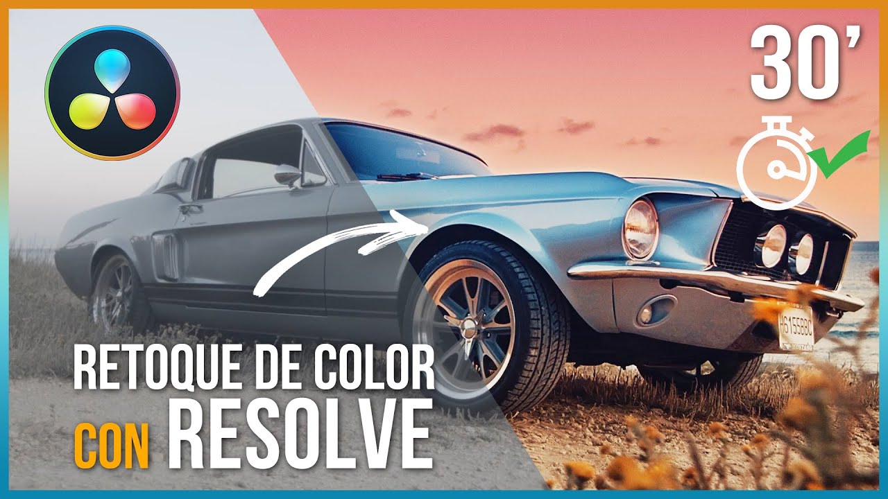 Tutorial de retoque de color con Davinci Resolve 🔥 de cero a 
