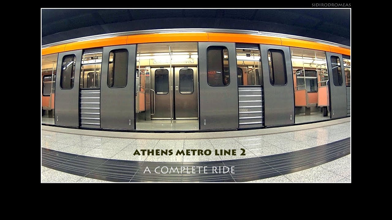 Athens Metro RIDE All Stations Elliniko - Anthoupoli [Line 2 / Γραμμή 2] - [323]