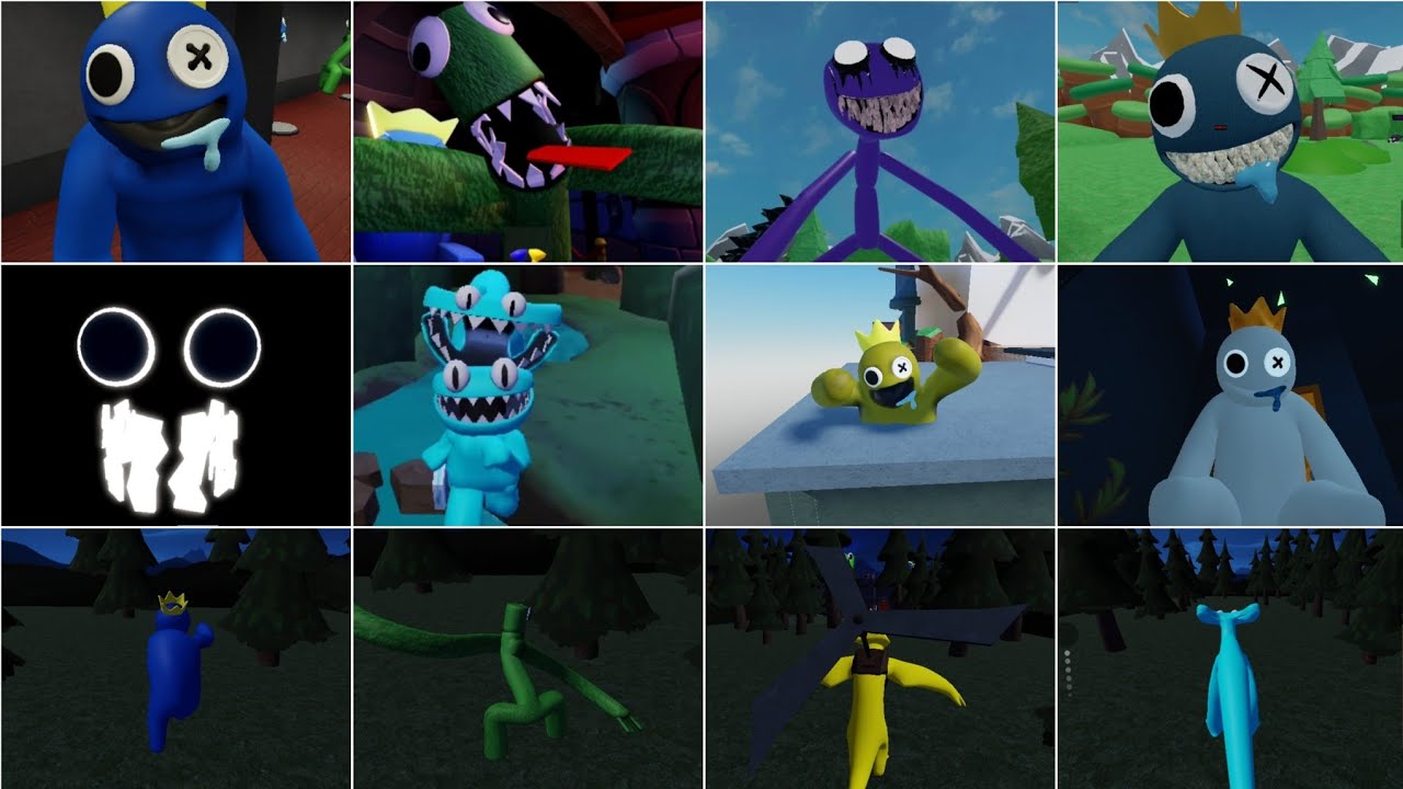 Can you handle the horror? Rainbow Friends Chapter 1 Jump Scares compilation.
