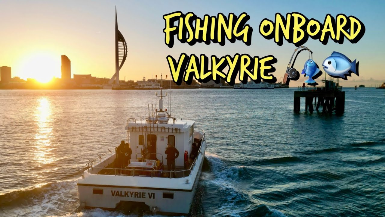 Рыбалка с чартерного судна в Великобритании - Valkyrie Portsmouth - Рыбалка на разные виды рыб - ...