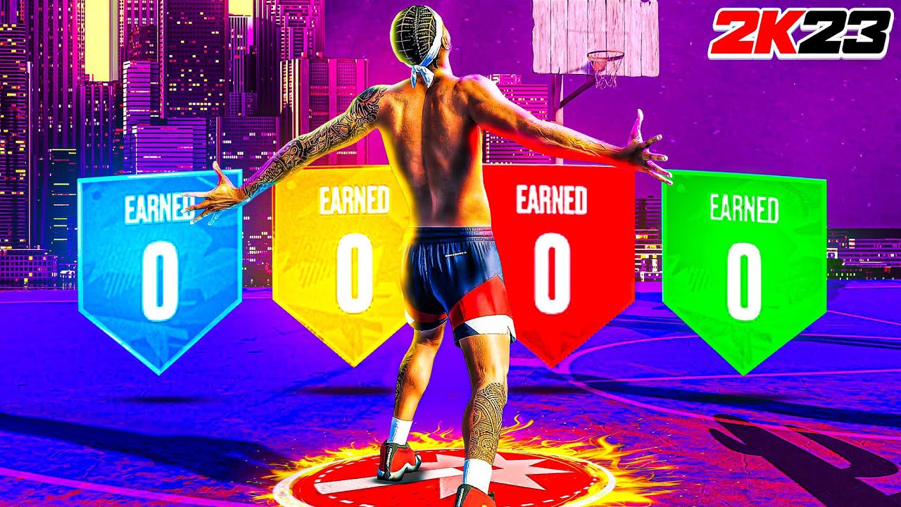 WIN STREAK WITH NO BADGES IN NBA 2K23 😈 INSANE BOUNCE PASS ALLEY-OOPS