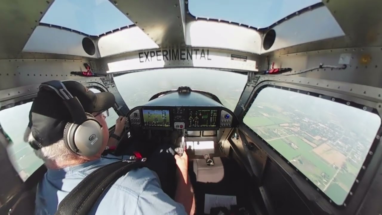 Sonex Highwing Flight 5: Power Off Stalls
