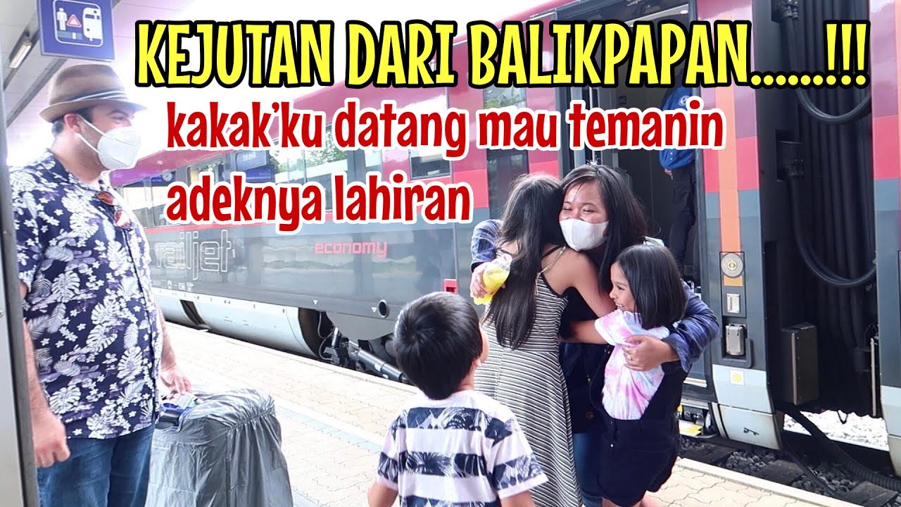 KAKAK'KU DATANG DARI BALIKPAPAN.! MAU TEMANIN LAHIRAN😍