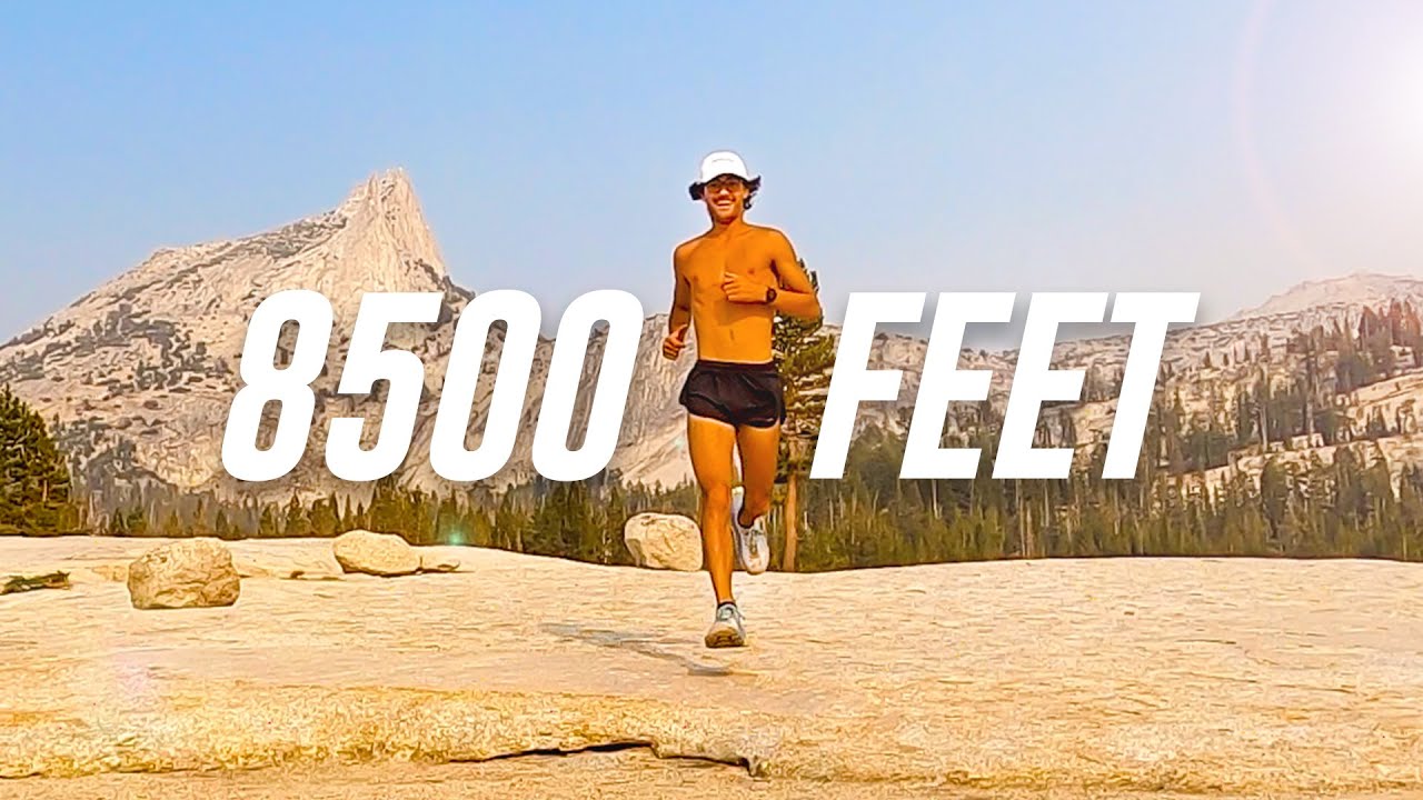INSANE LONG RUN at 8500 FT in YOSEMITE!