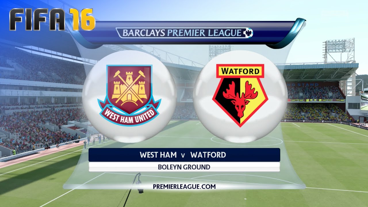 FIFA 16 - West Ham United vs. Watford @ Boleyn Ground (Season '16/'17)
