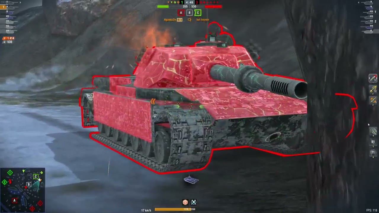 IS-8 Mastery on Winter Malinovka #wotblitz