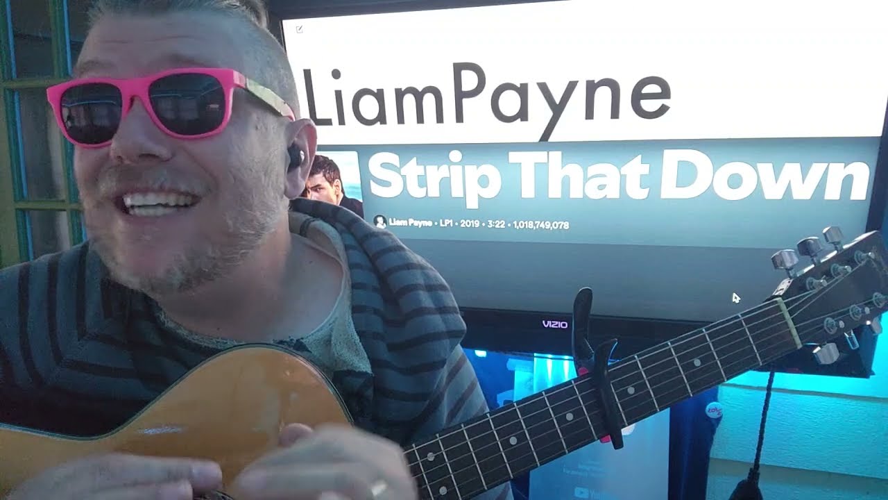 Strip That Down - Liam Payne, Quavo Guitar Tutorial (Beginner Lesson!)