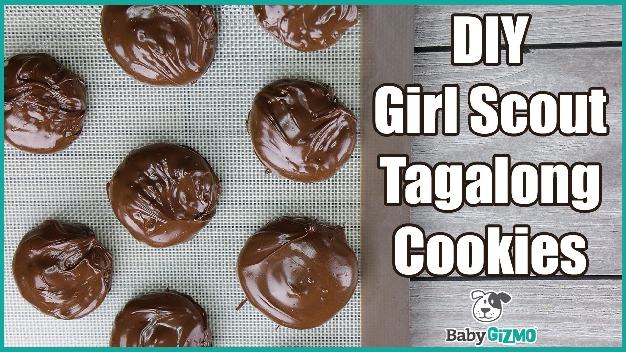 HOW TO MAKE GIRL SCOUT TAGALONG COOKIES | RECIPE