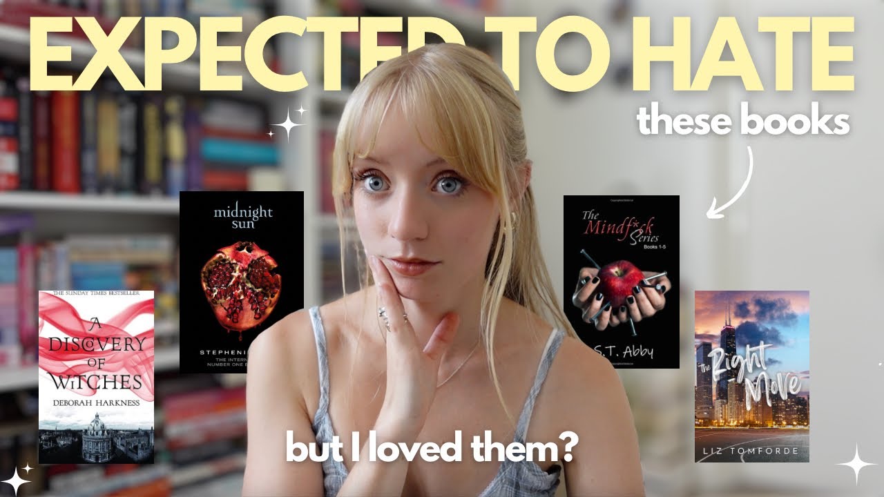 I thought I would hate these popular books... but loved them?
