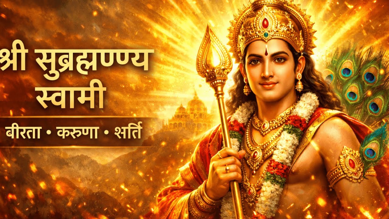 श्री सुब्रह्मण्य स्वामी – वीरता, करुणा और शक्ति का दिव्य नाम | एक मौलिक भक्ति गीत