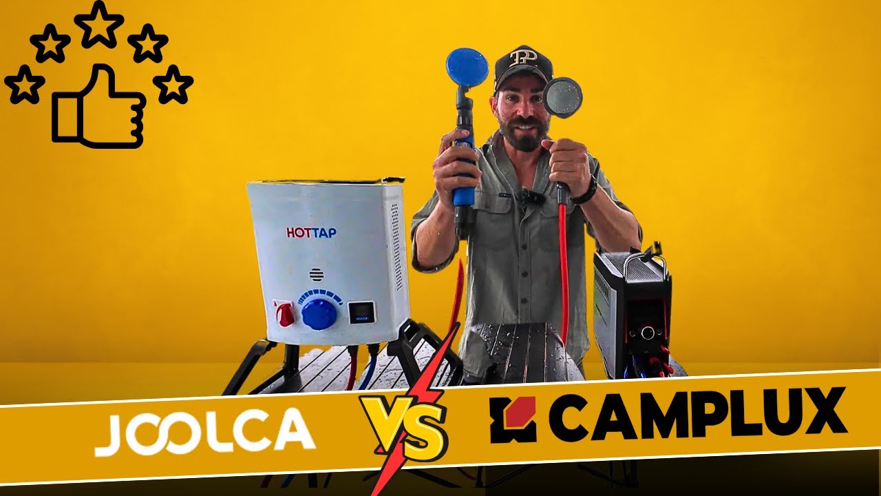 Which SHOWER is coming to CAPE YORK? - Joolca HotTap vs Camplux Nano 3 Comparision and Review