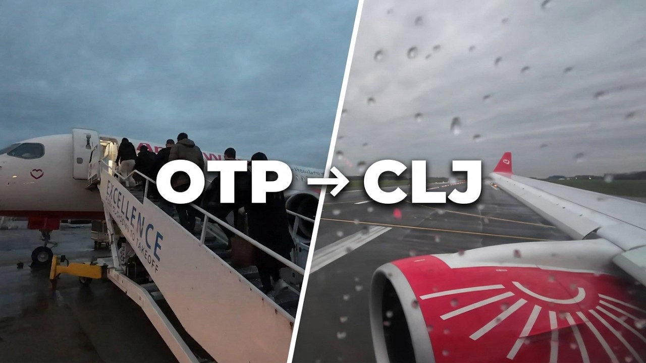 București-Cluj, cu avionul