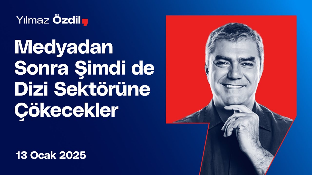Medyadan Sonra Şimdi de Dizi Sektörüne Çökecekler - Yılmaz Özdil