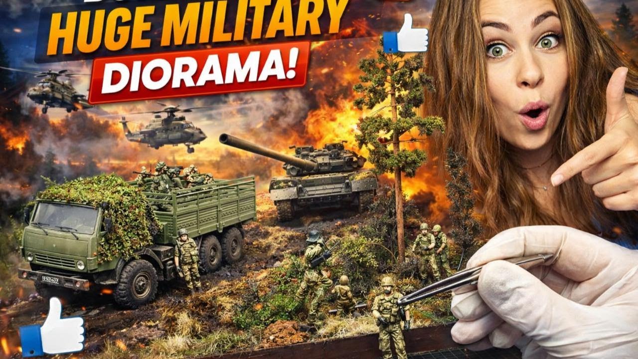 Я построила ОГРОМНУЮ диораму!