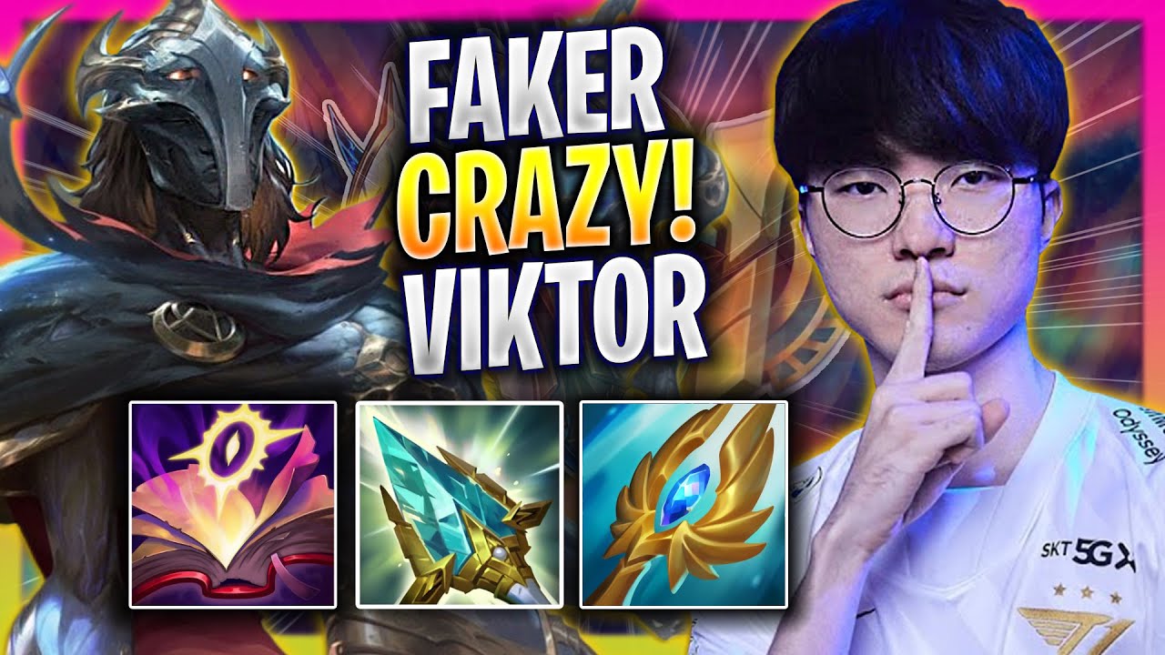 FAKER CRAZY GAME WITH VIKTOR! - T1 Faker Plays Viktor MID vs Yone! | Season 2025