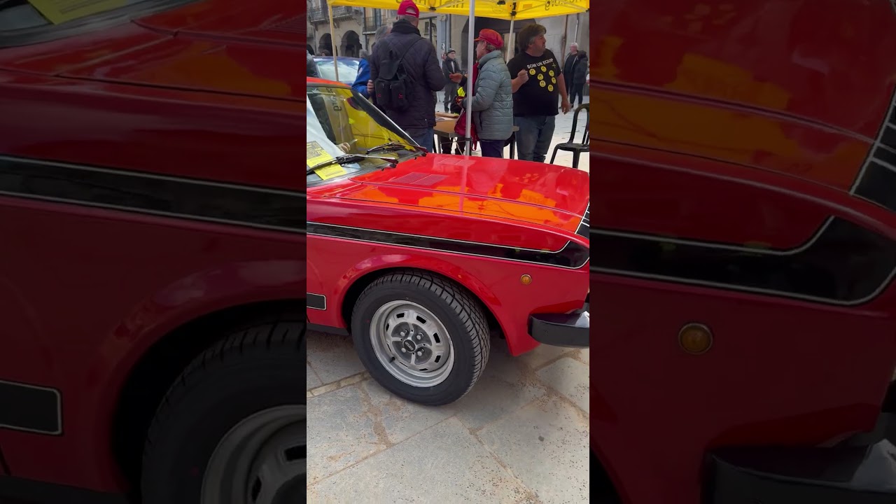 Otro cl&aacute;sico poco visto el SEAT 128 SPORT #seat128 #automobile
