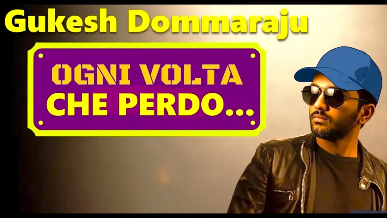 Gukesh ed ogni volta... Ogni volta che perde, ogni volta che non c' è, ogni volta che...