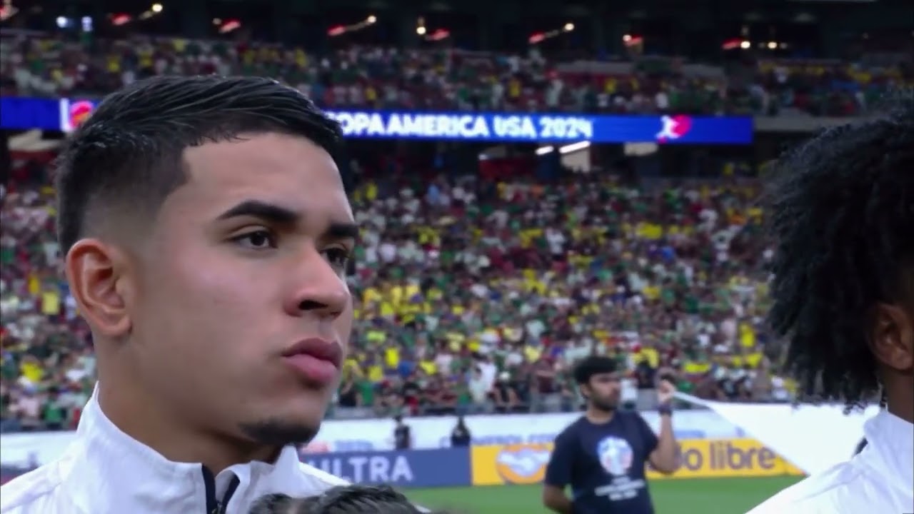 Ecuador National Anthem vs Mexico (Copa America 2024)