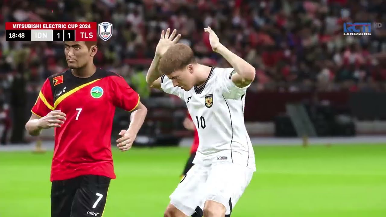 LIVE🔴INDONESIA vs TIMOR LESTE | AFF  ASEAN CHAMPIONS | Virtual Match