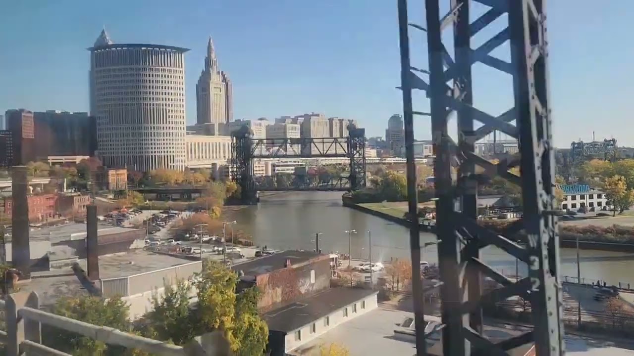 Ride the Cleveland RTA with me in to Downtown Cleveland