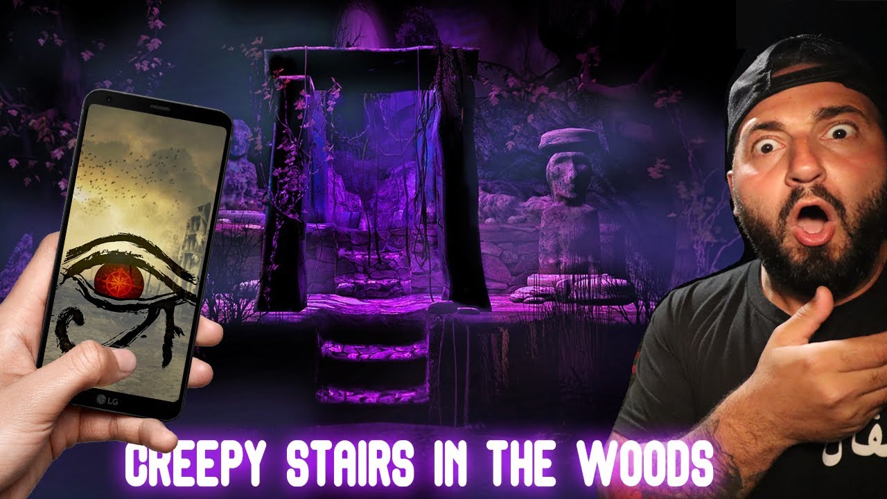 THIS CREEPY APP TOOK US TO MYSTERY STAIRS IN THE WOODS ft OMARGOSHTV