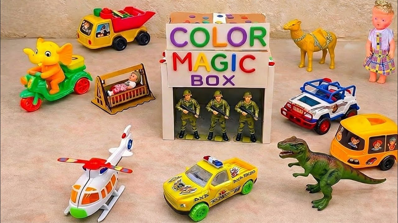  Color Magic Box Say Hulk superman or toys Niklay 🦸‍♂️🧸 | kids cartoon 