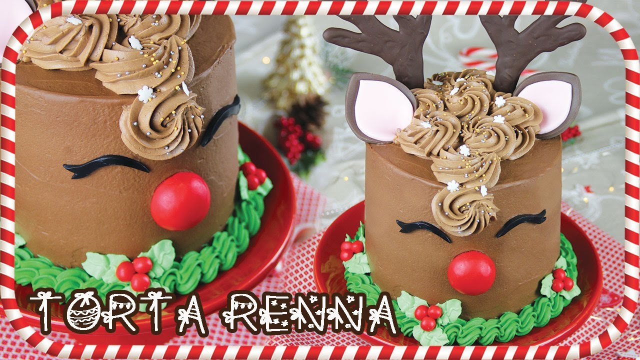 TORTA RENNA 🎄🦌🎅| RUDOLPH CAKE | TORTA RENNA CON PANETTONE AL CIOCCOLATO | DELIZIEePASTICCi