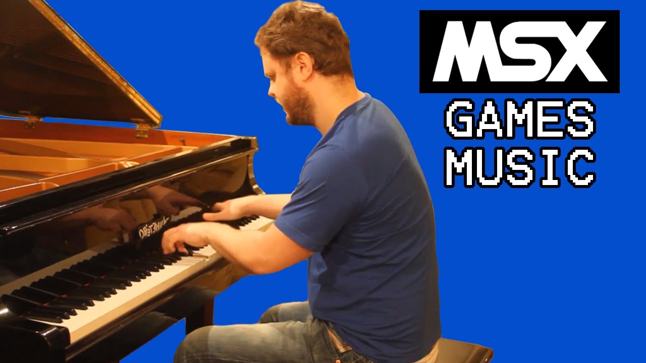 The best MSX music on piano! - Músicas dos Jogos do MSX no piano!