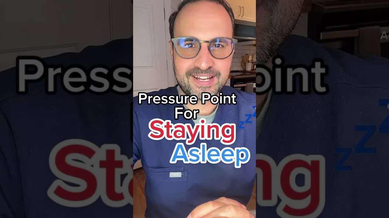 Having trouble staying asleep? Try this acupressure point 