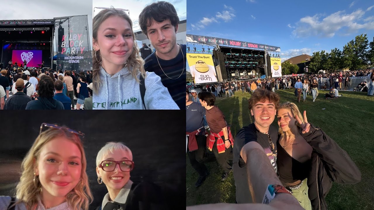 Salt Lake City Kilby Block Party 2025 with my online best friend🎡