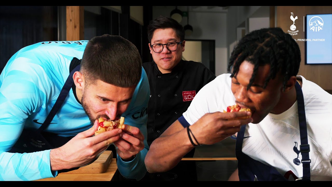 DESTINY UDOGIE & GUGLIELMO VICARIO GO HEAD-TO-HEAD IN THE KITCHEN!