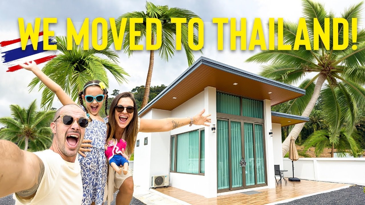 МЫ ПЕРЕЕХАЛИ В ТАИЛАНД! 🇹🇭 Почему мы всей семьёй решили переехать в Краби, Таиланд
