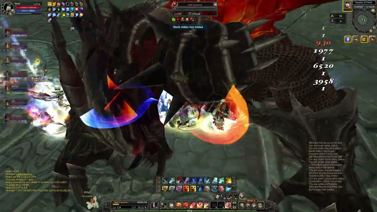 Silkroad Online Thanatos | Temple Uniques | Berry & K4ozZ | UltimateTeam | TeamUltimate |