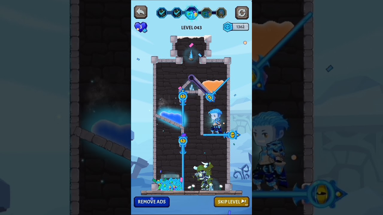 How to loot? pull pin & hero rescue (Android game) 2022 #shorts