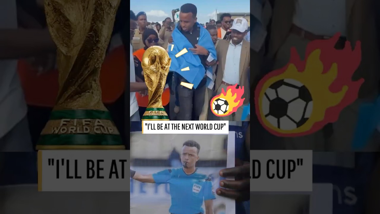 &laquo;Я буду на следующем чемпионате мира&raquo;: сомалийского судью встретили на родине как героя