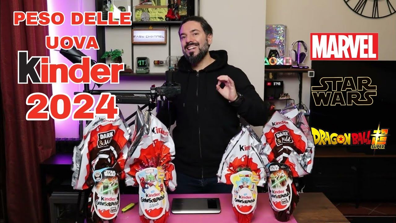 Scopriamo insieme il peso delle Uova Kinder 2024