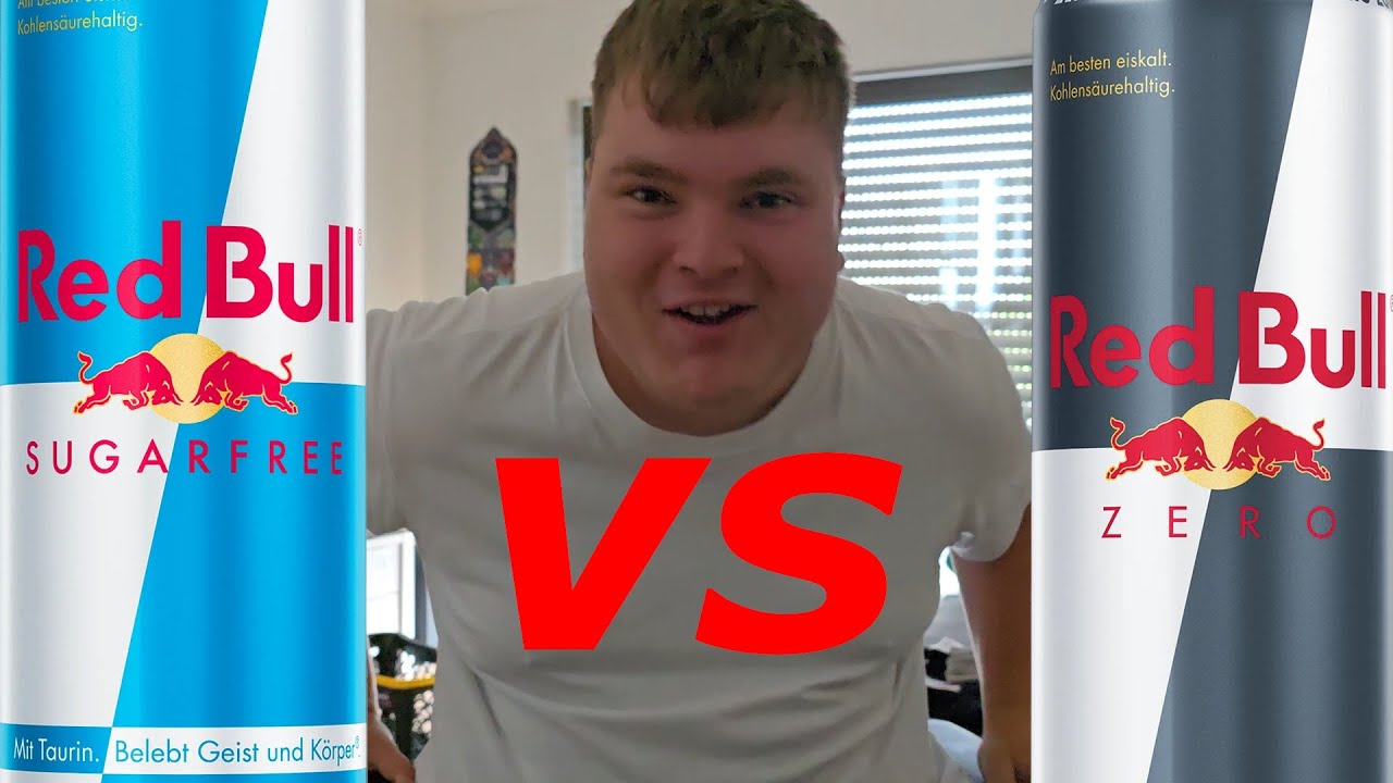 Red Bull Sugarfree vs Red Bull Zero 🍹❄