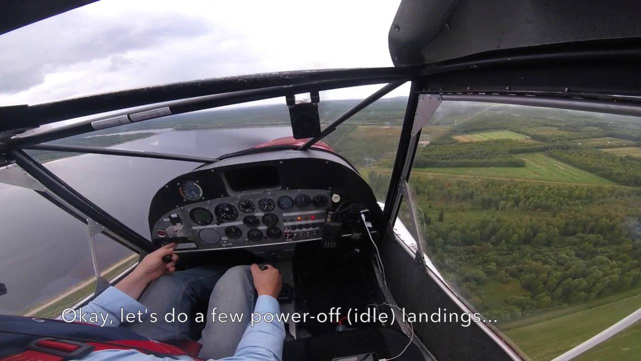 On board STOL CH 701- local float flying