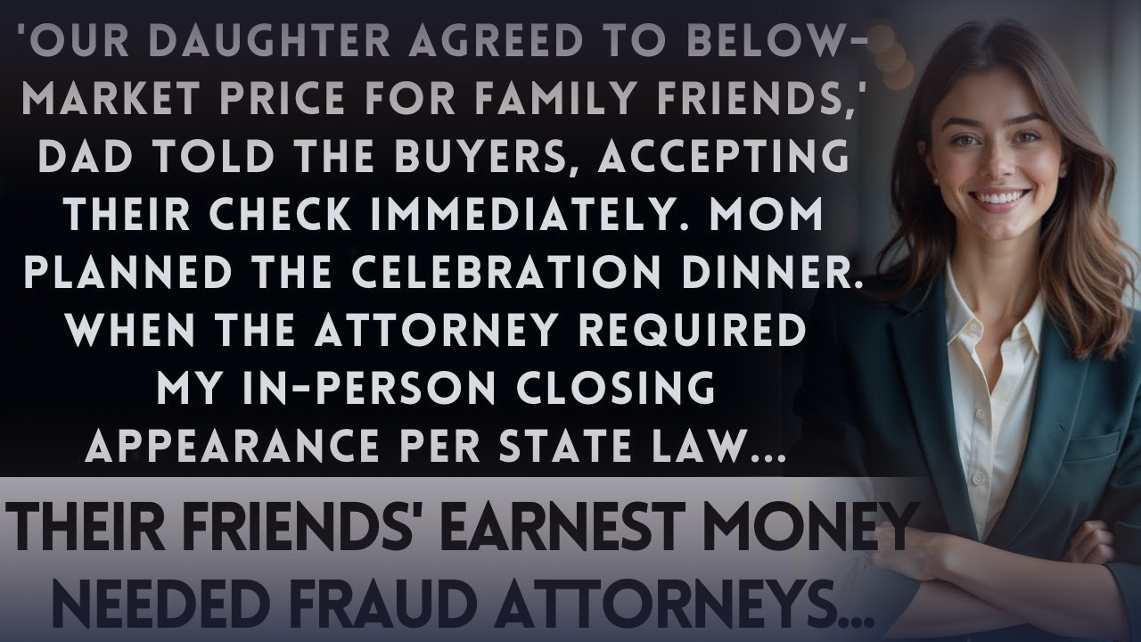 Parents Sold My Investment Property To Their Friends — The Closing Attorney Noticed...
