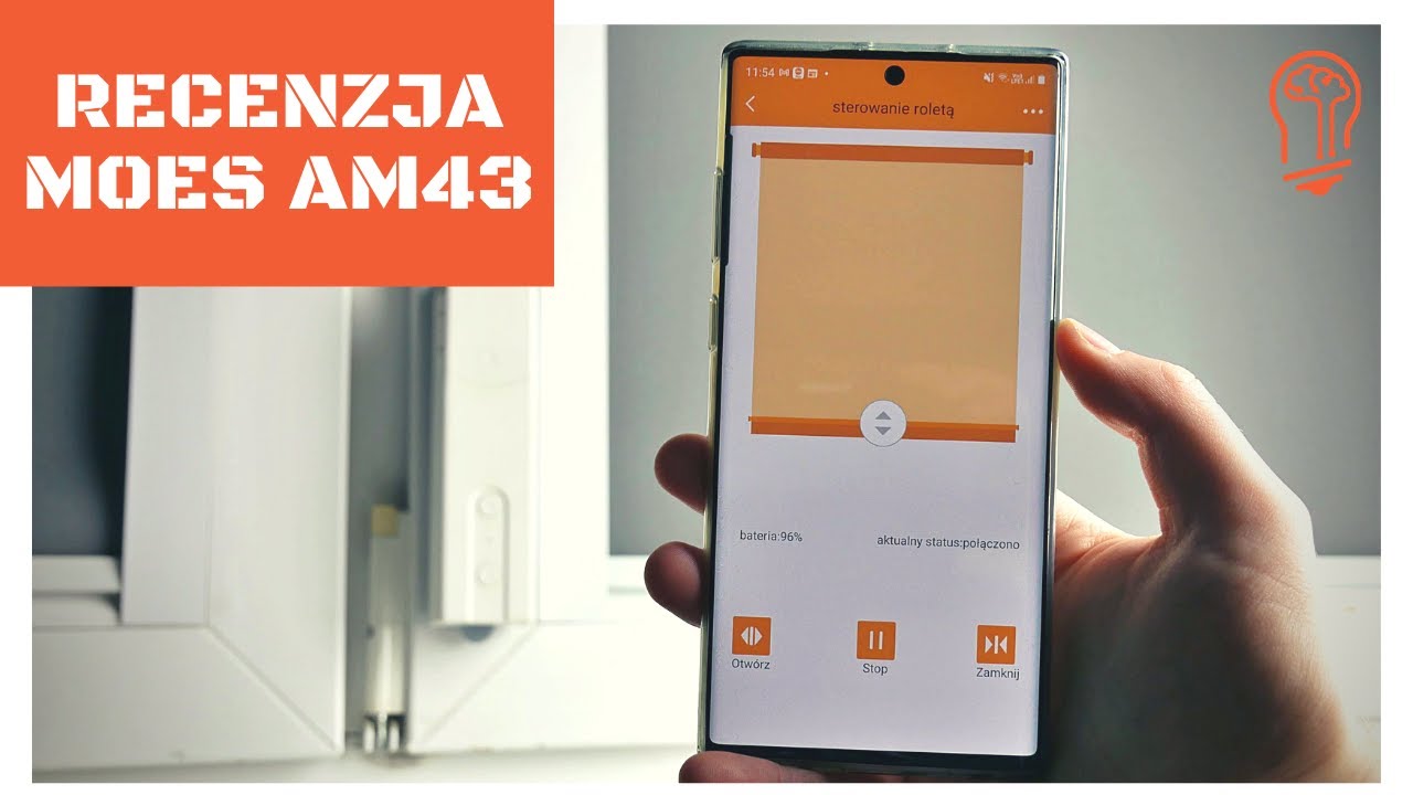 Recenzja Moes AM43 - test silnika do rolet sterowanego smartfonem 🤓📲