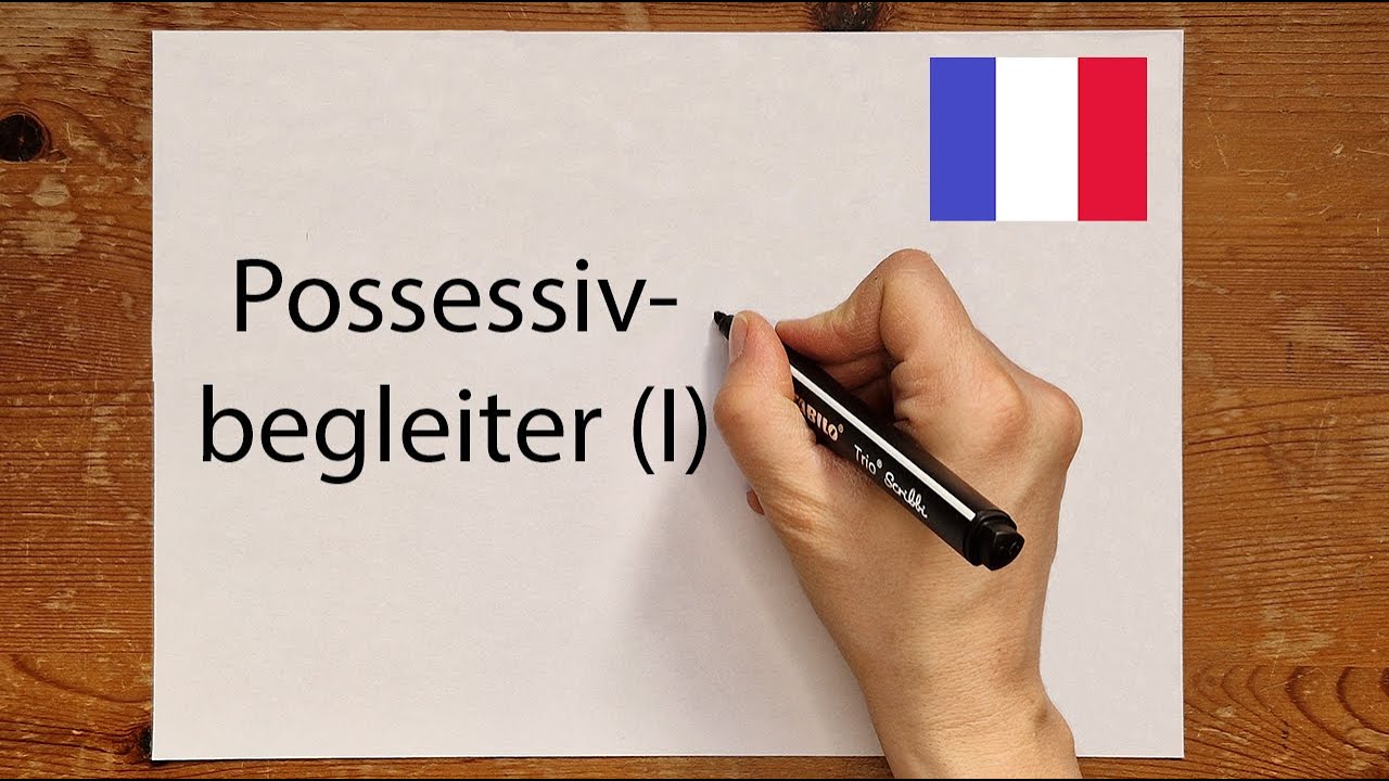 Französisch: Der Possessivbegleiter I - einfach erklärt | #französischlernen