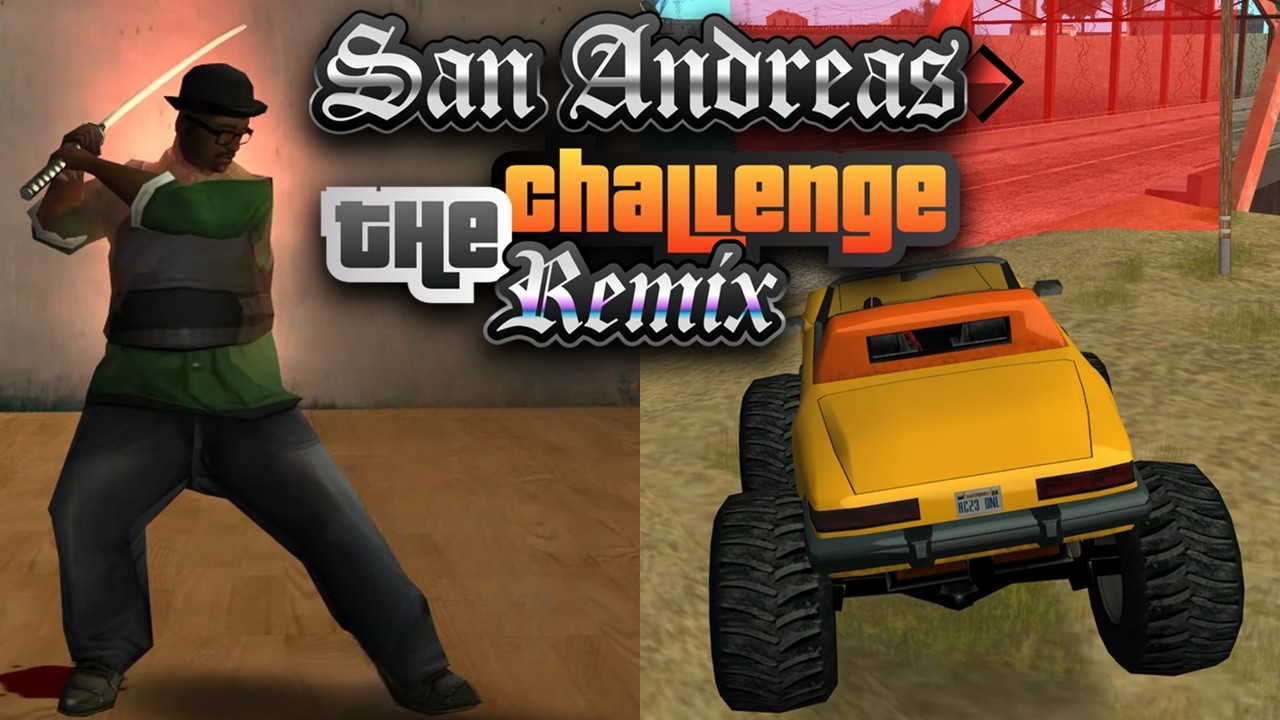 GTA San Andreas: The Challenge Remix | Full Speedrun