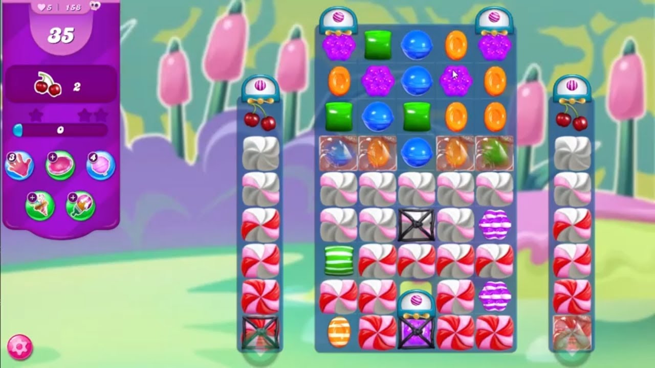 Candy Crush Saga LEVEL 158 NO BOOSTERS (new version)