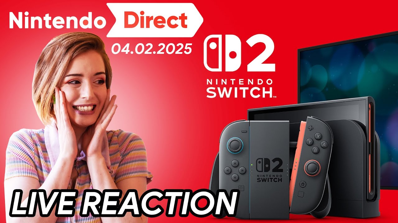First Nintendo Switch 2 Direct Made Me Cry! LIVE REACTION