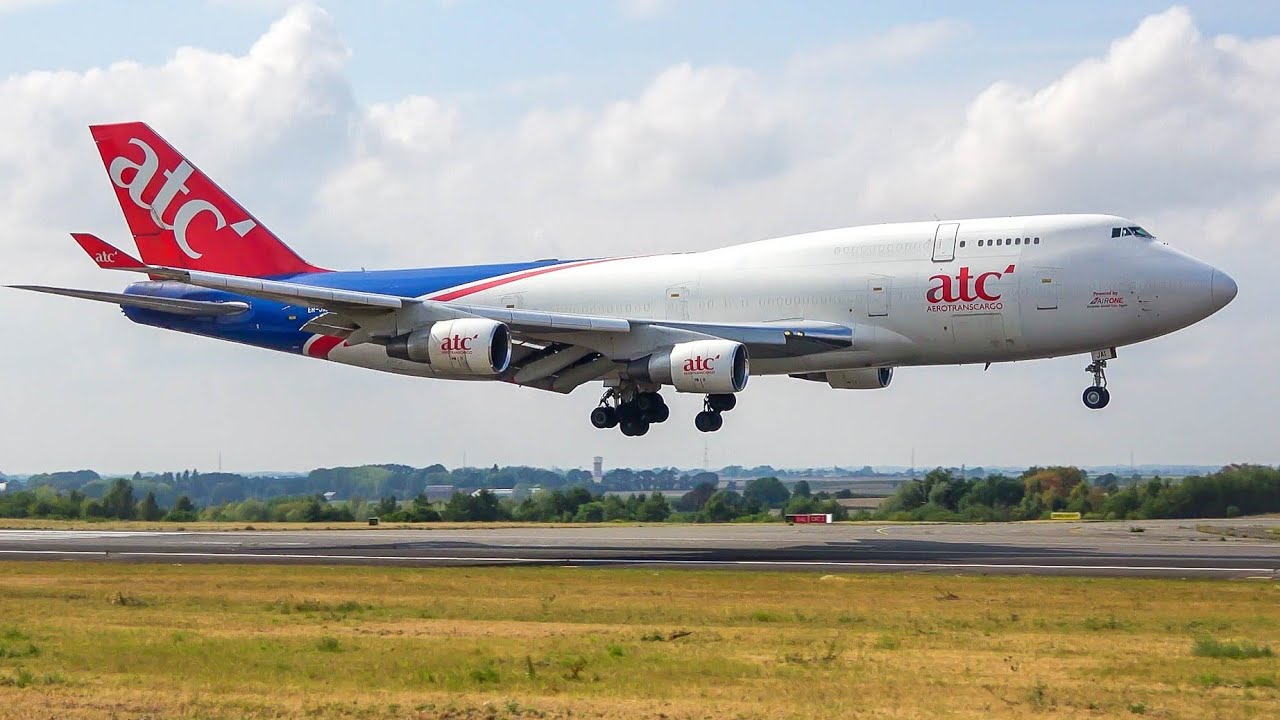 (4K) Fantastic Plane spotting day at Liège airport - Variety of weather, planes and airlines!