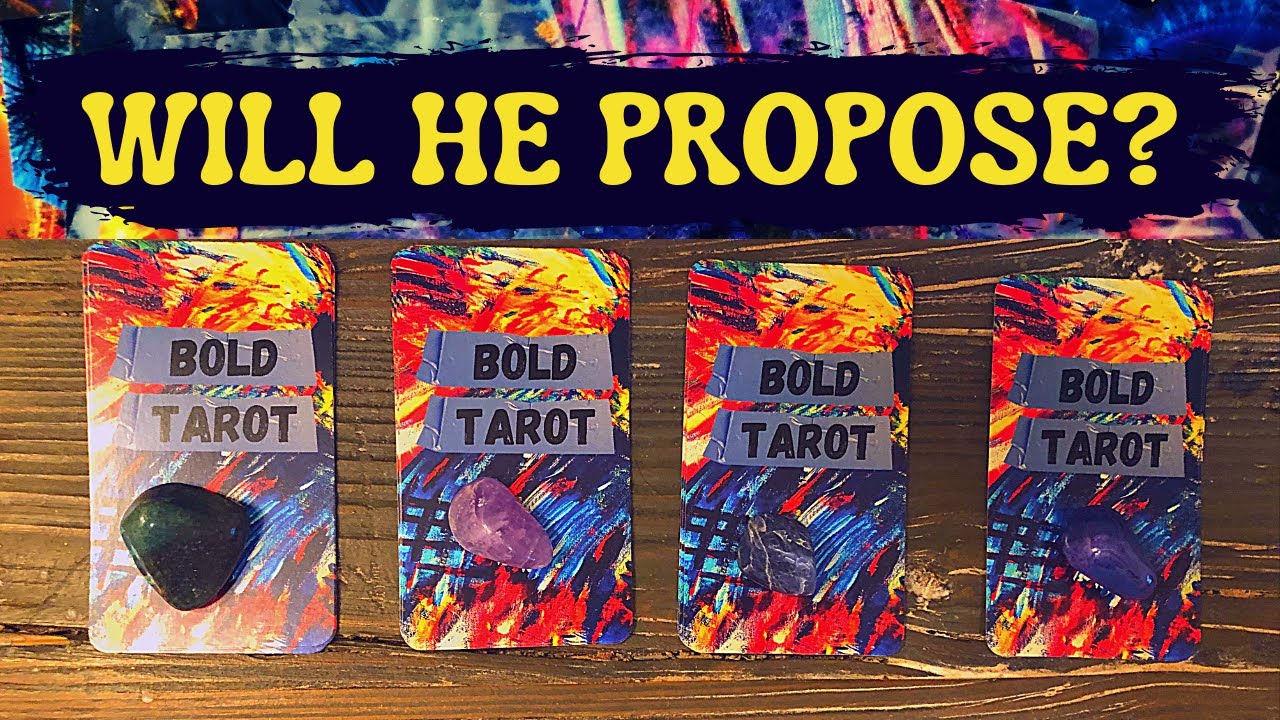 WILL HE PROPOSE? WHEN? ❓💍❓ Pick A Card 🔥❤️🔥 TAROT READING