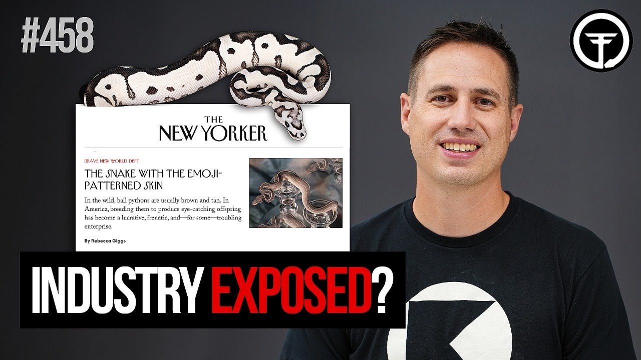 Justin Kobylka EXPOSES The Entire Reptile Industry On The New Yorker Newsletter