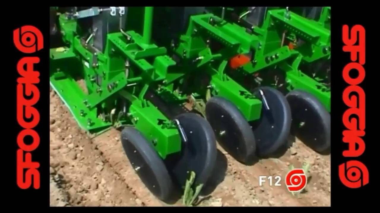 Машина для высадки рассады. 7000 растений/час - это не шутка