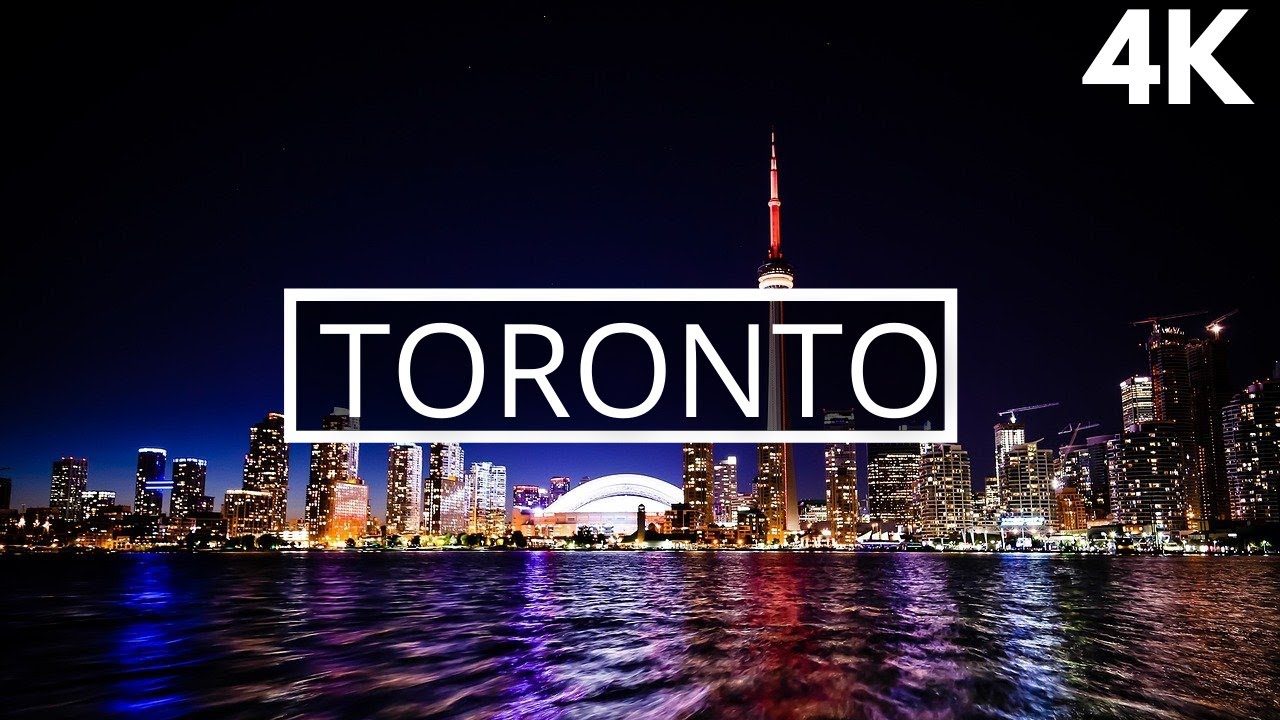 Toronto Drone Footage 4K [Night] - Downtown Toronto,Canada | Cinematic Drone Footage