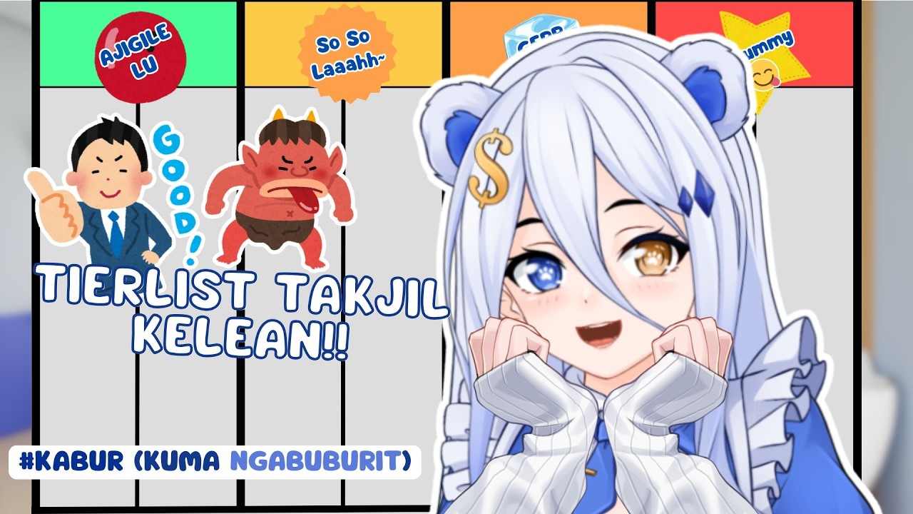【KaBur~ ☕】Ngabuburit Ngab! Ripiu + Tierlist menu Takjil mu!!! 【Kuma Wang | NAWASENA】